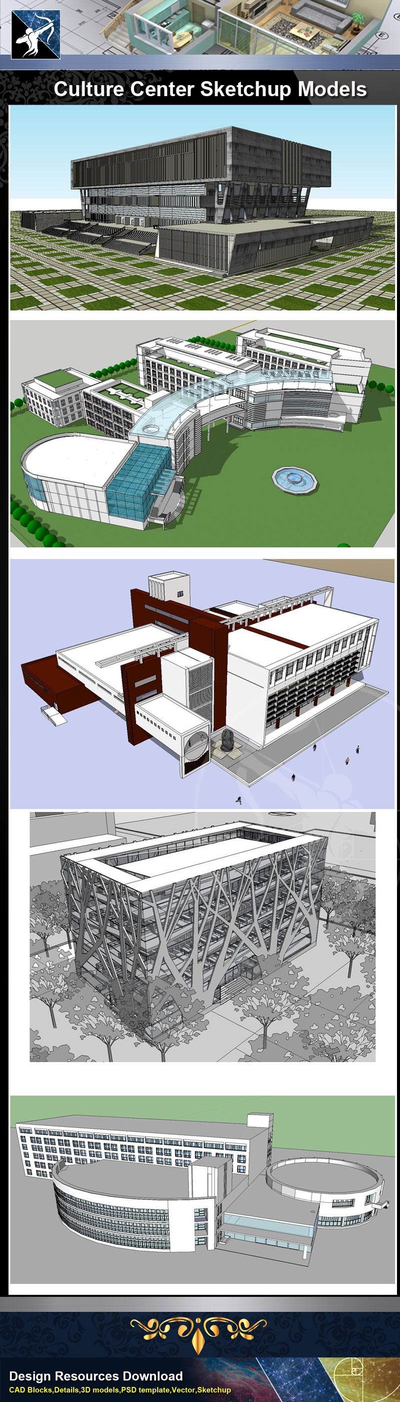 sketchup models