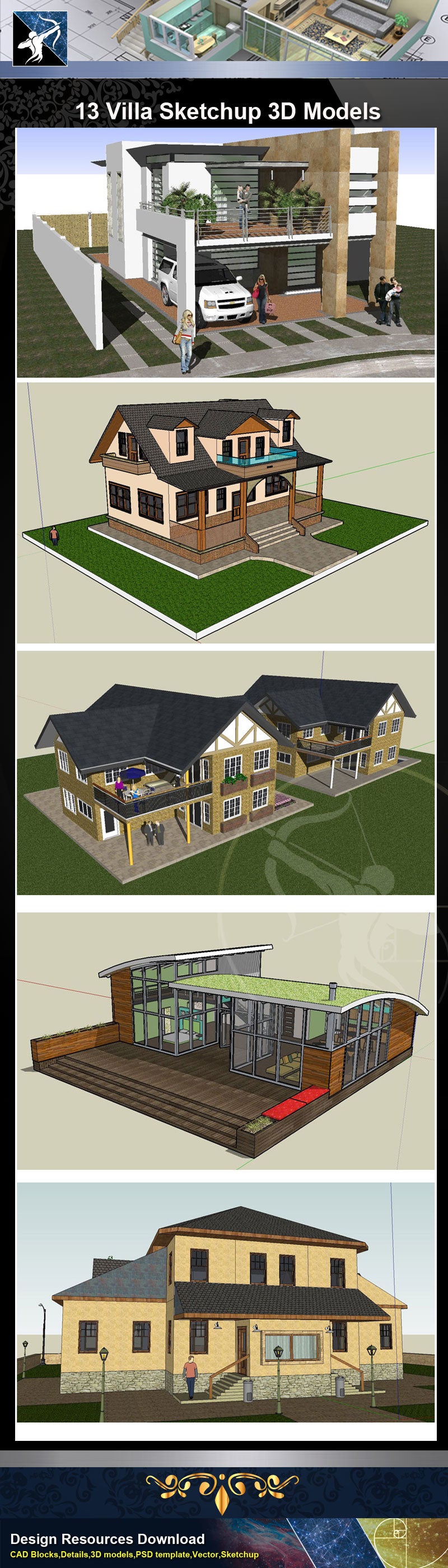 free 3d sketchup models