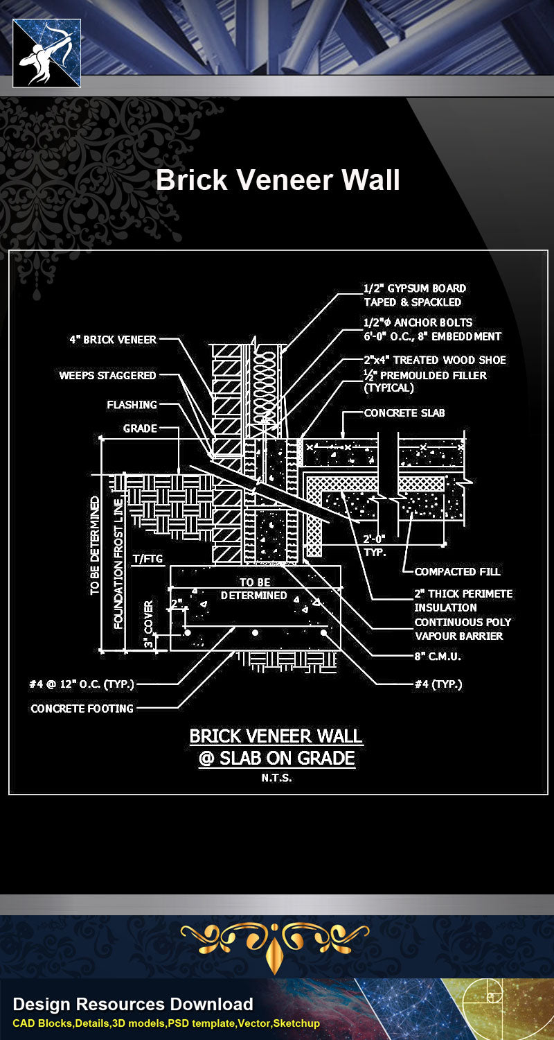 Free Wall Details Brick Veneer Wall Details