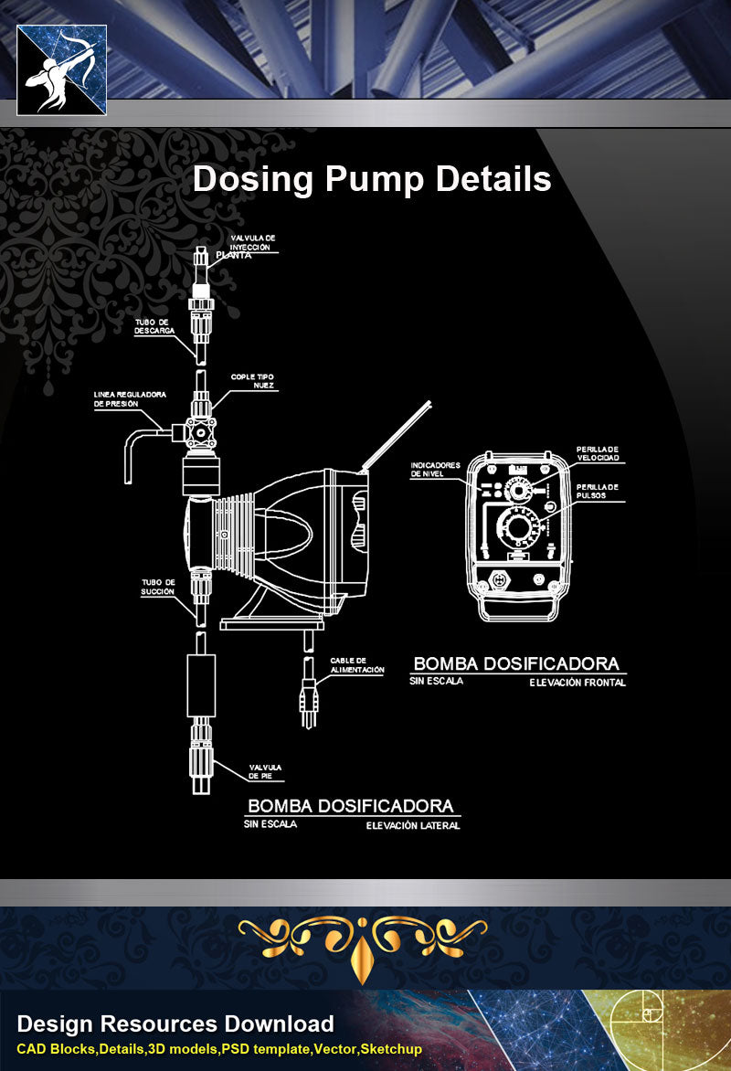 ★【Sanitations Details】Dosing Pump Details