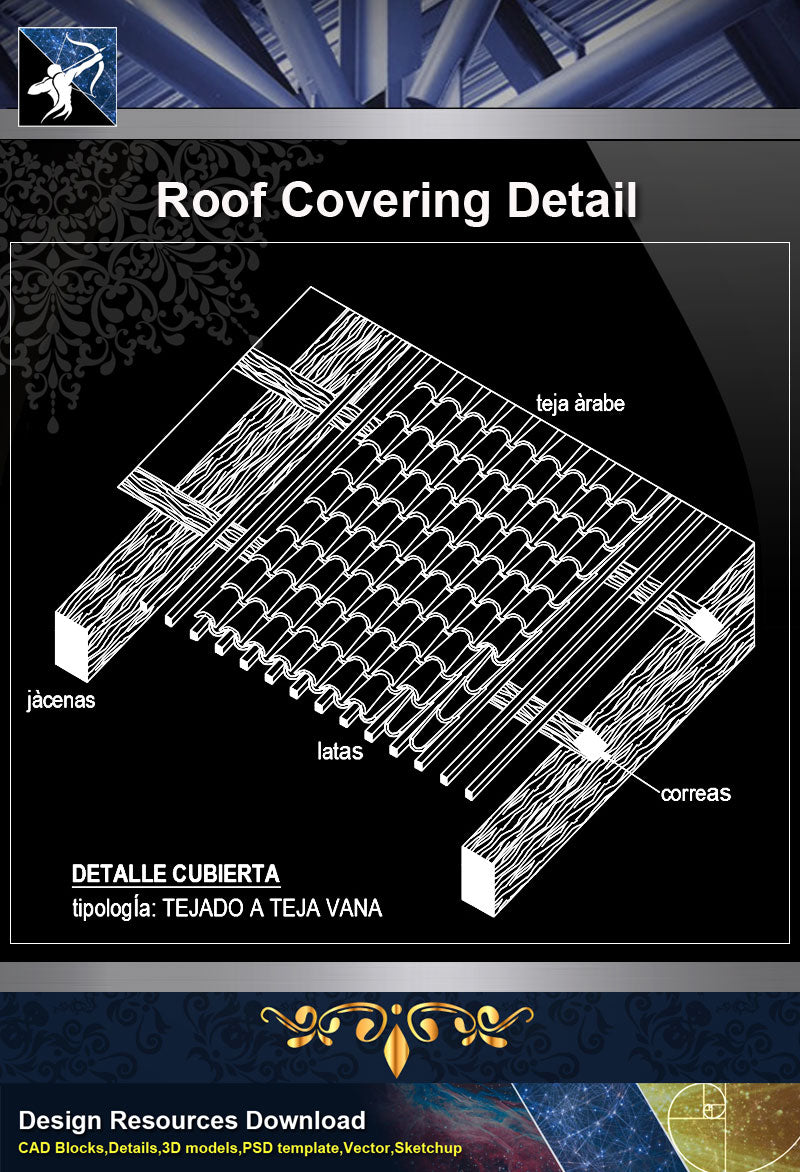 【Roof Details】Free Roof Covering Detail