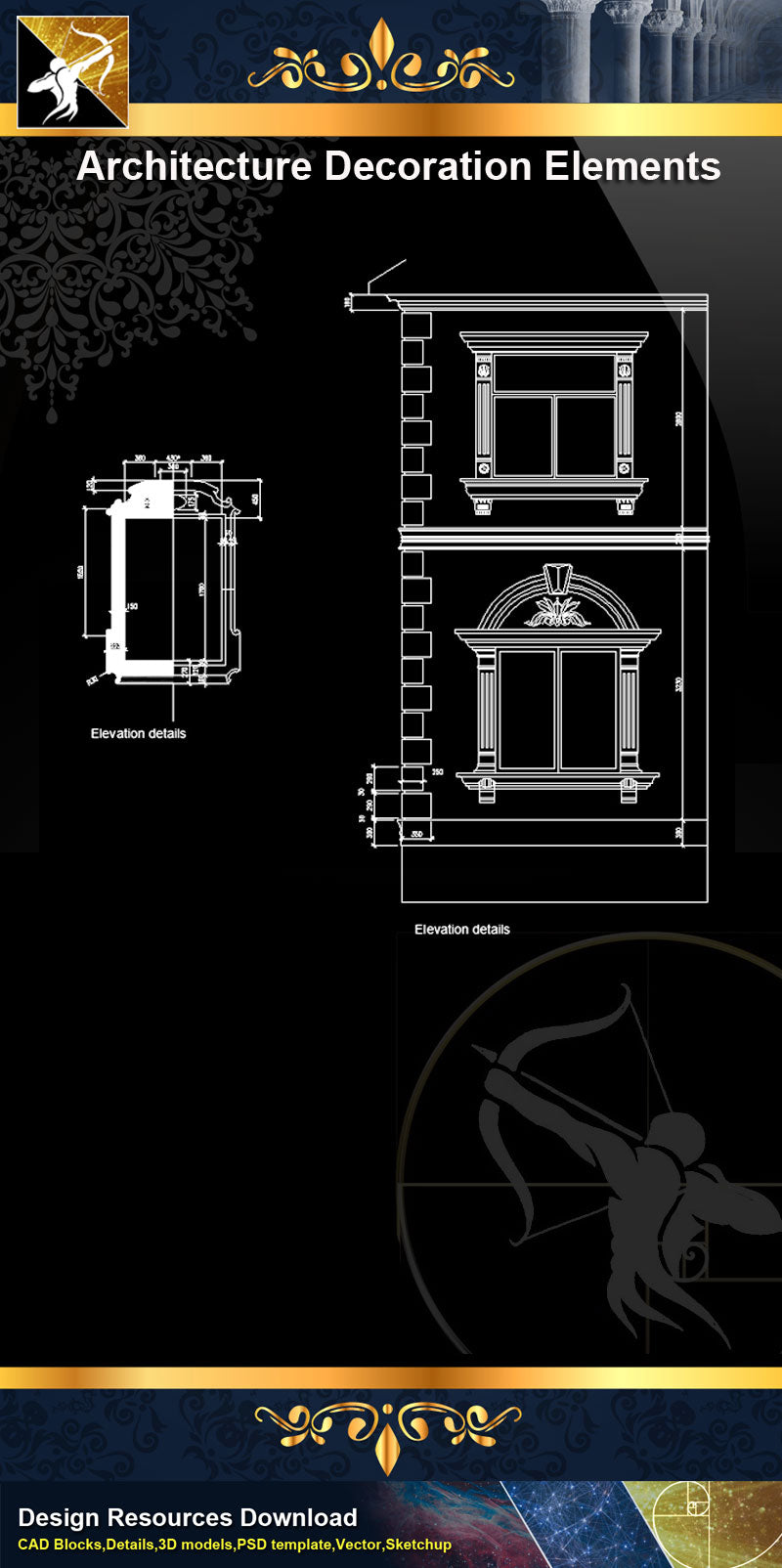 High-quality Free DWG FILES library for architects, designers, engineers and draftsman.