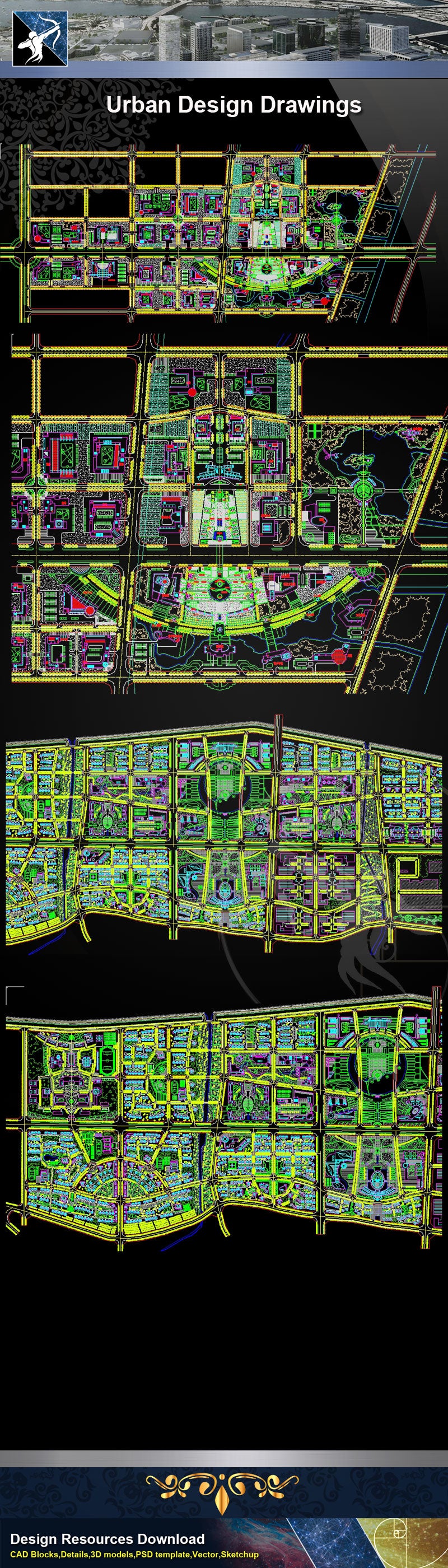 ★Urban Design-Landscape CAD Drawings V.2