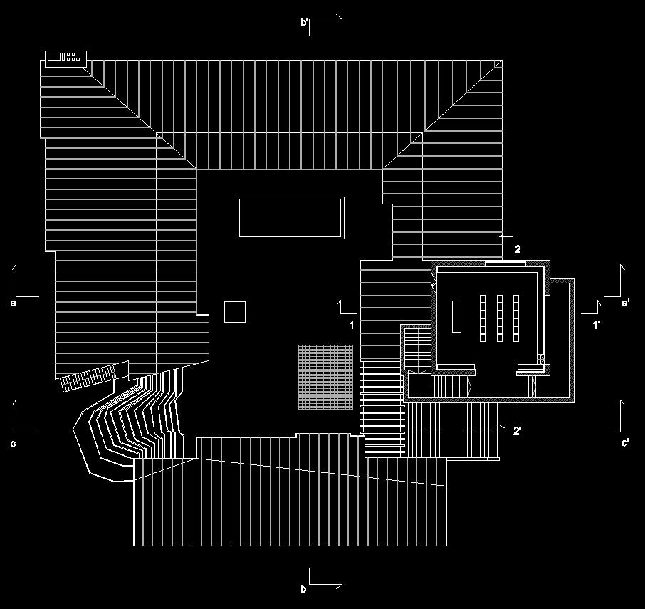 【Famous Architecture Project】Alvar aalto summer house - Muuratsalo Experimental House-Architectural CAD Drawings