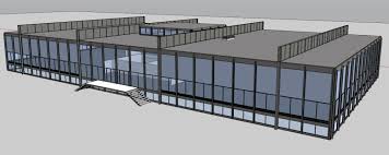 【Famous Architecture Project】Crown Hall- Ludwig Mies van der Rohe-CAD Drawings