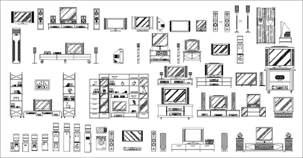 electrical room cad blocks