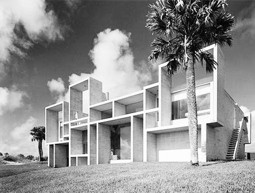 【Famous Architecture Project】Paul Rudolph -Milam House-Architectural CAD Drawings