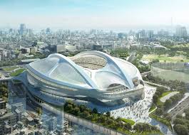 【Famous Architecture Project】Tokyo Olympic Stadium - Zaha Hadid 3d CAD Drawing-Architectural 3D CAD model