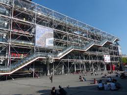 【Famous Architecture Project】Pompidou Centre Sketchup 3d model-Architectural 3D CAD model