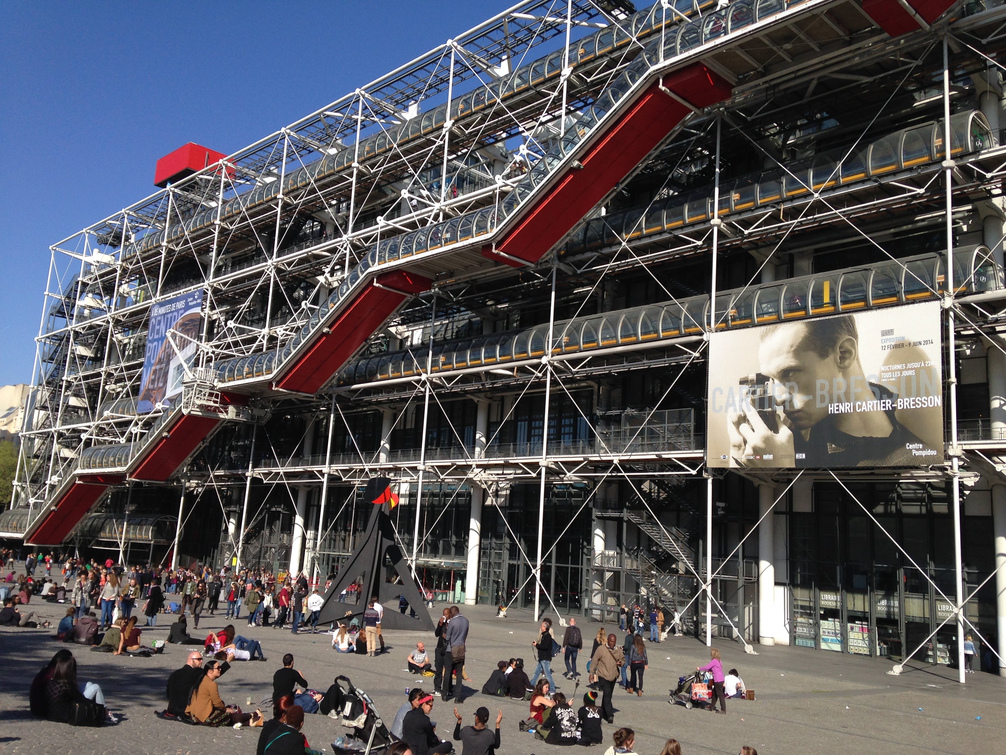 【Famous Architecture Project】Le centre Pompidou-CAD Drawings