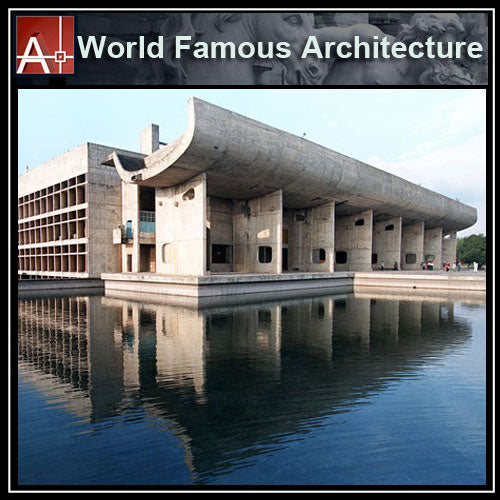 【Famous Architecture Project】Palace of Assemble-Le Corbusier-Architectural CAD Drawings