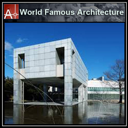 【Famous Architecture Project】Museum of Modern Art-Arata Isozaki-Architectural CAD Drawings