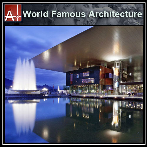 【Famous Architecture Project】Kultur-und Kongresszentrum Luzern-Jean Nouvel-Architectural CAD Drawings