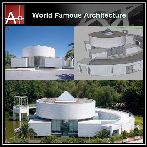 【Famous Architecture Project】Tango Kenzo-Arts Asiatiques-Architectural 3D SKP model
