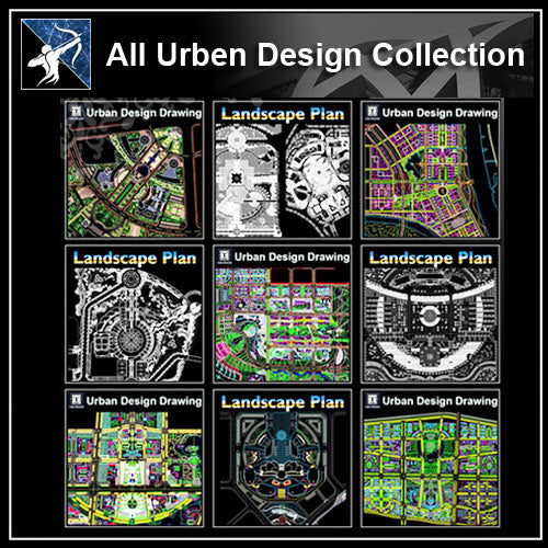 ★【All Urban Design CAD Drawings Collection】
