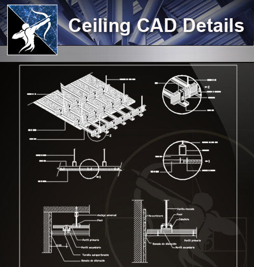 Free Cad Dwg Download Ceiling Details