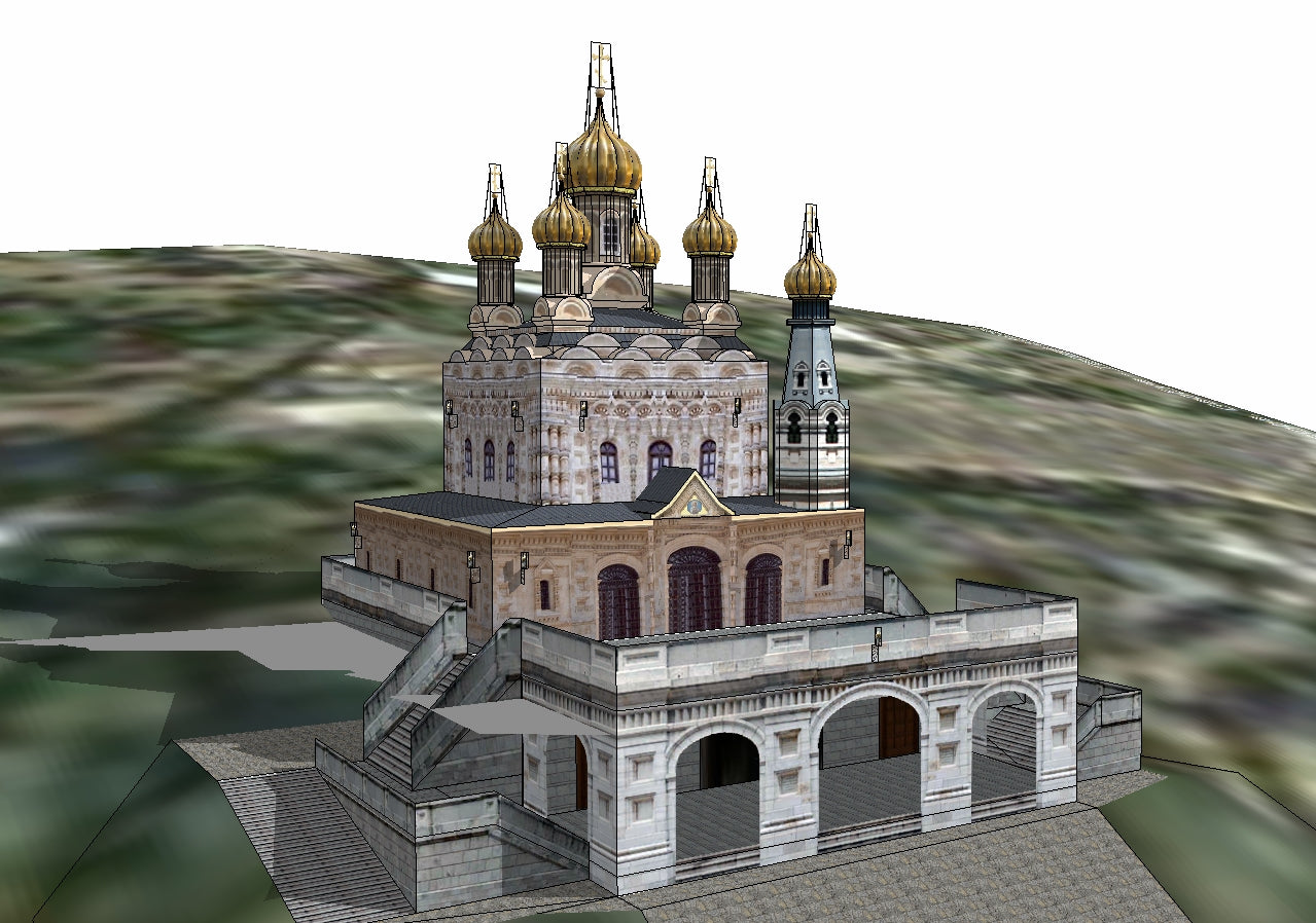 💎【Sketchup Architecture 3D Projects】15 Types of Castle Design Sketchup 3D Models V1