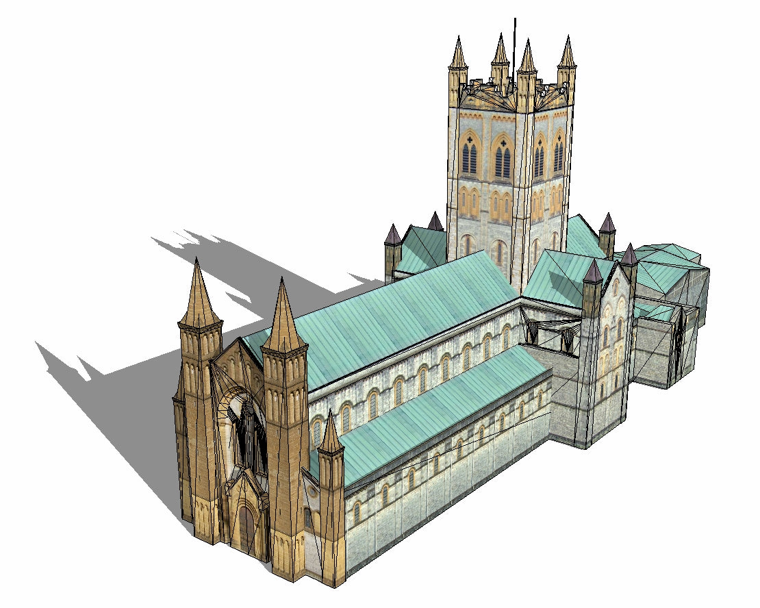 💎【Sketchup Architecture 3D Projects】15 Types of Castle Design Sketchup 3D Models V2