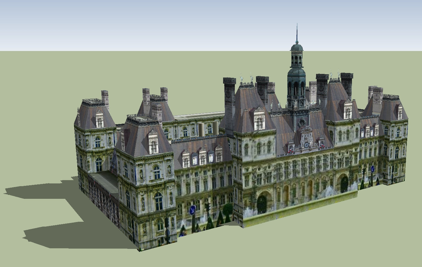 💎【Sketchup Architecture 3D Projects】European Classical Architecture Sketchup 3D Models V2