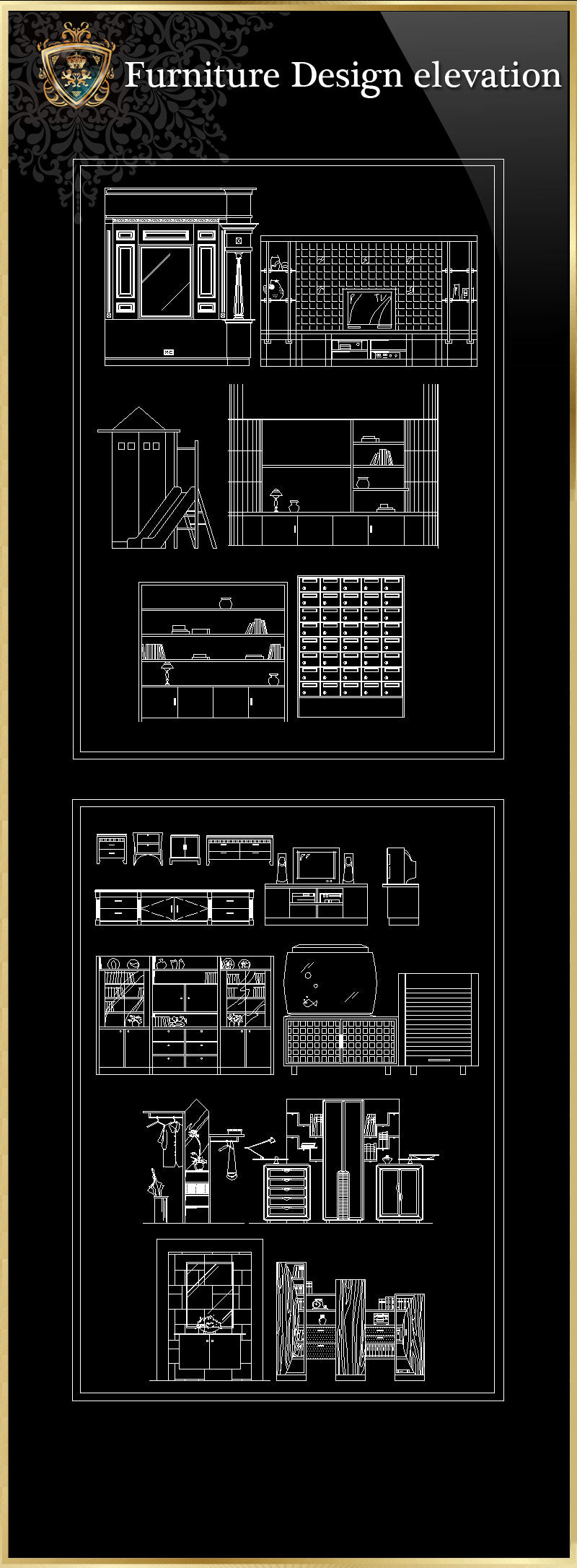 Furniture Design elevation