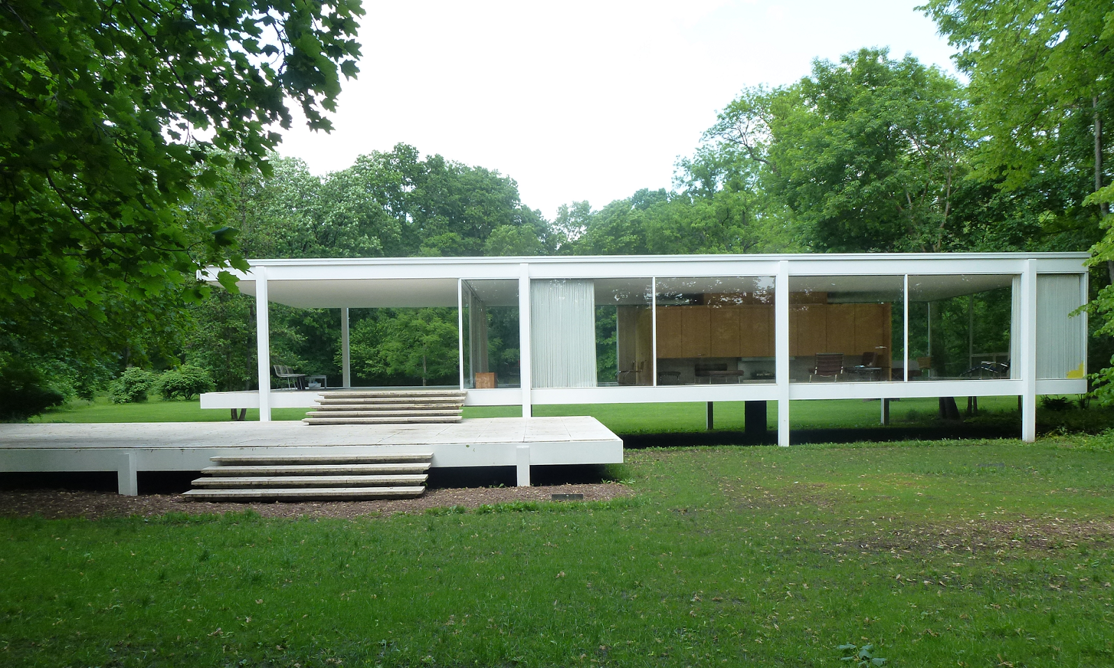 【Famous Architecture Project】Farnsworth House-CAD Drawings