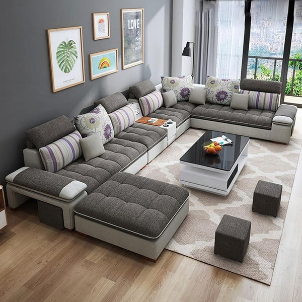 New Good Quality Living Room Furniture with Simple Decor
