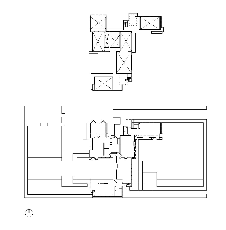 【Famous Architecture Project】Schindler House-Rudolf Schindler-Architectural CAD Drawings