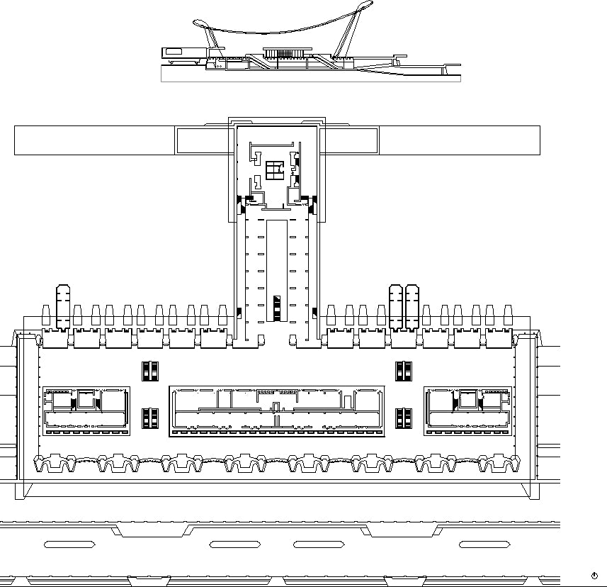 【Famous Architecture Project】Washington Dulles International Airport-CAD Drawings