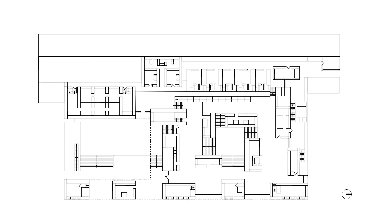 【Famous Architecture Project】The Therme Vals - Peter Zumthor-Architectural CAD Drawings