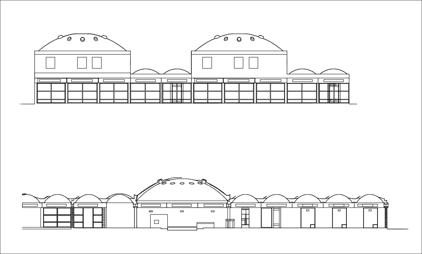 【Famous Architecture Project】Burgerweeshuis Amsterdam-Aldo van Eyck-Architectural CAD Drawings