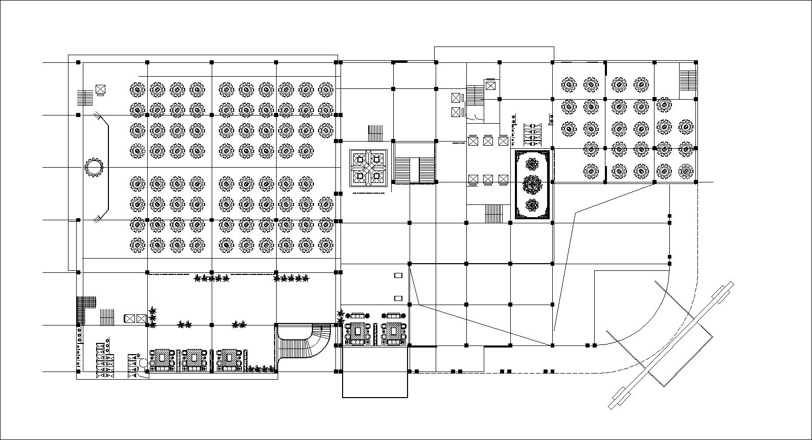 【Architecture CAD Projects】Hotel Design CAD Blocks,Plans,Layout V1