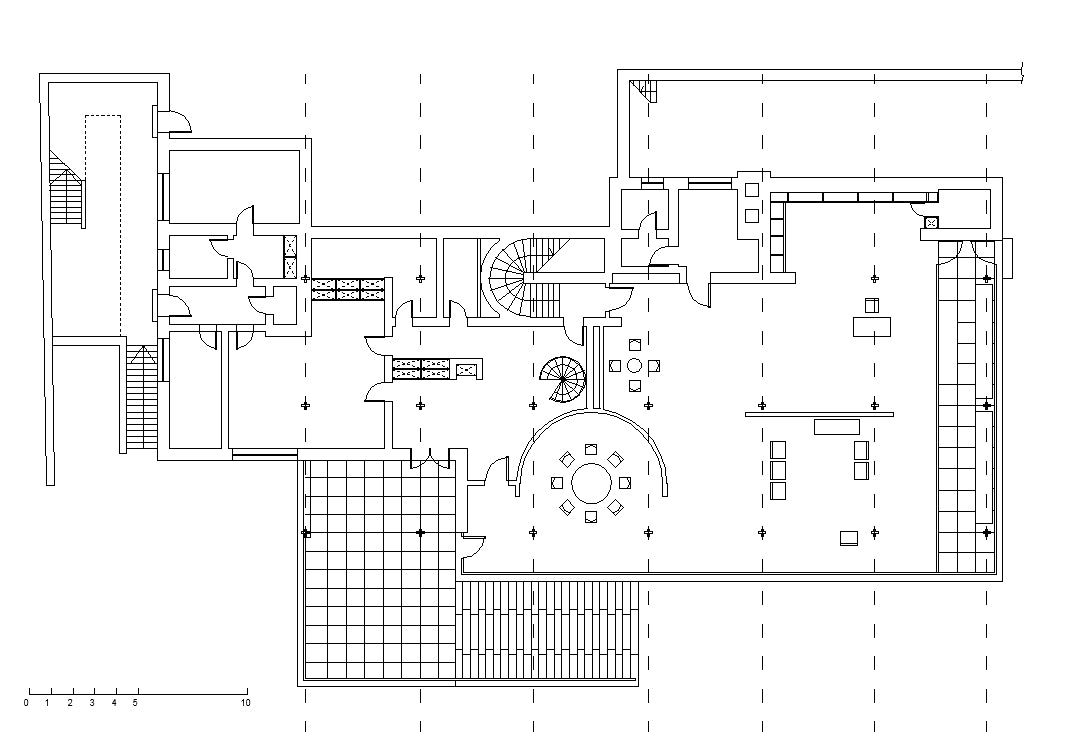 【Famous Architecture Project】Casa Media de John Hejduk-CAD Drawings