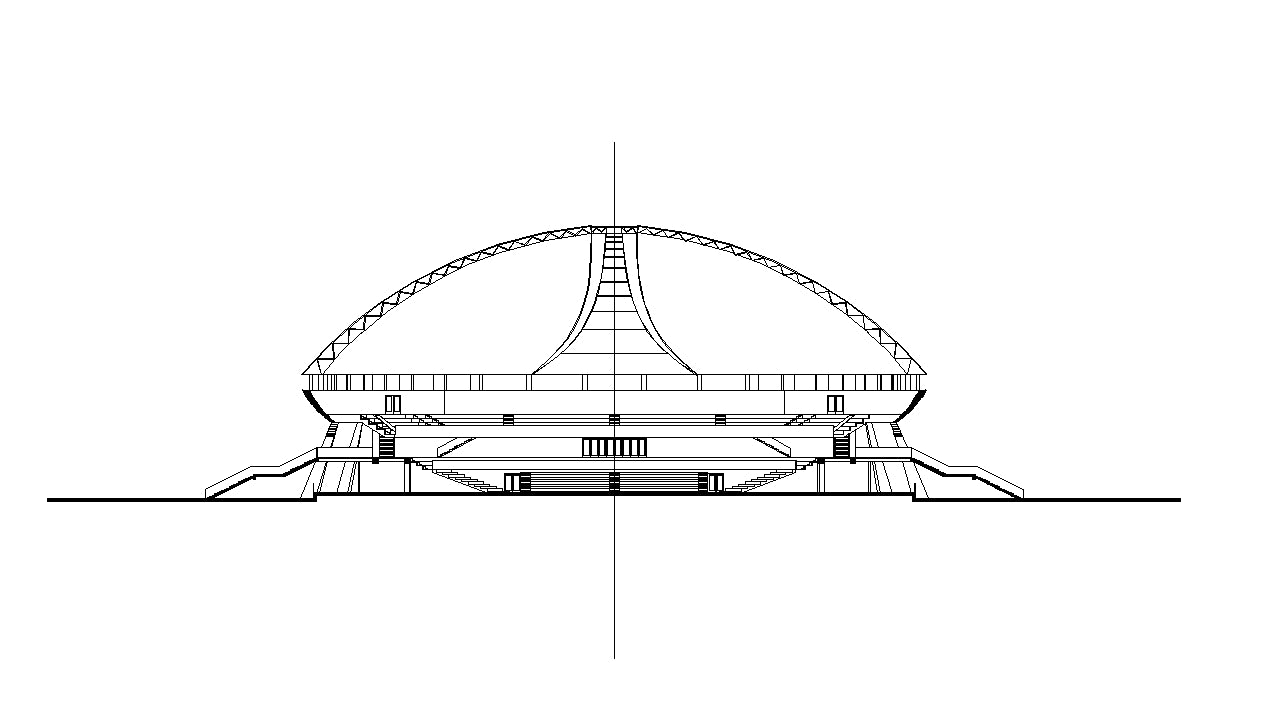 【Architecture CAD Projects】Stadium Design CAD Blocks,Plans,Layout V1