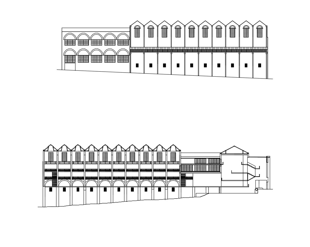 【Famous Architecture Project】Museum of Roman Art-Architectural CAD Drawings