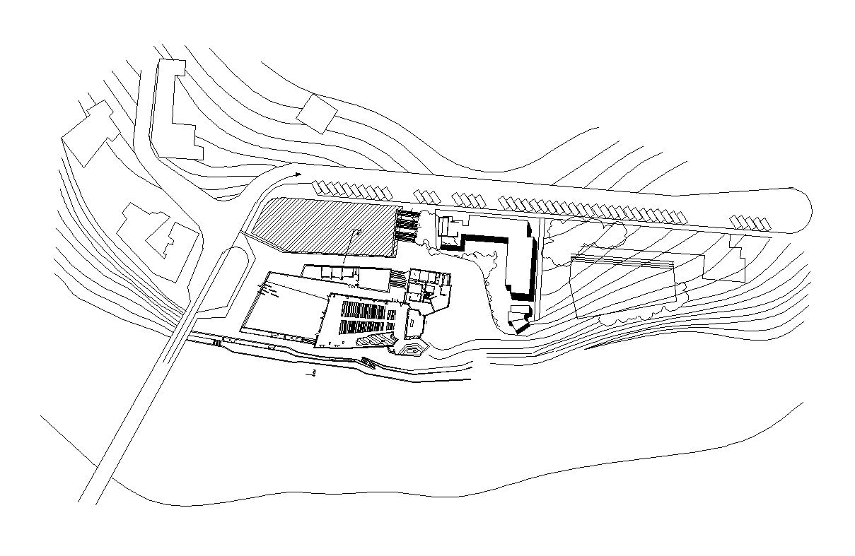 【Famous Architecture Project】Iglesia Riola(Italia) - Alvar Aalto-CAD Drawings