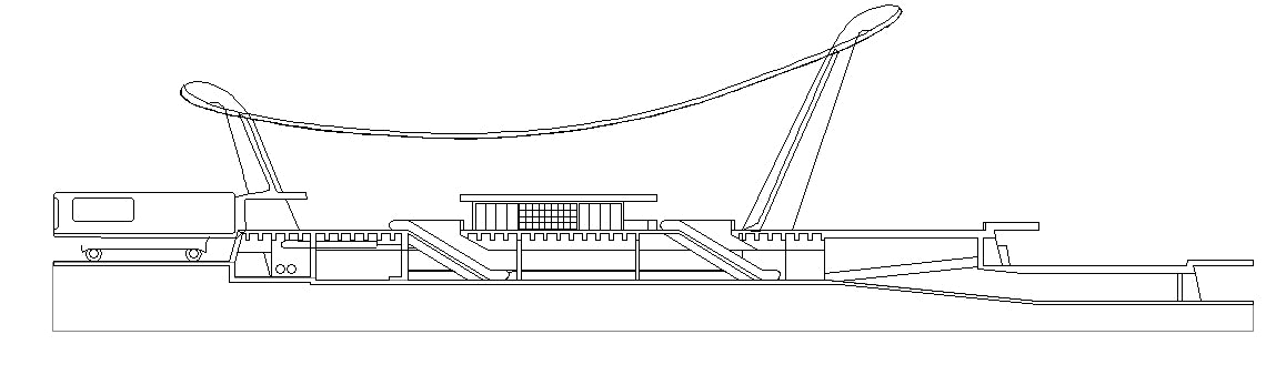 【Famous Architecture Project】Washington Dulles International Airport-CAD Drawings