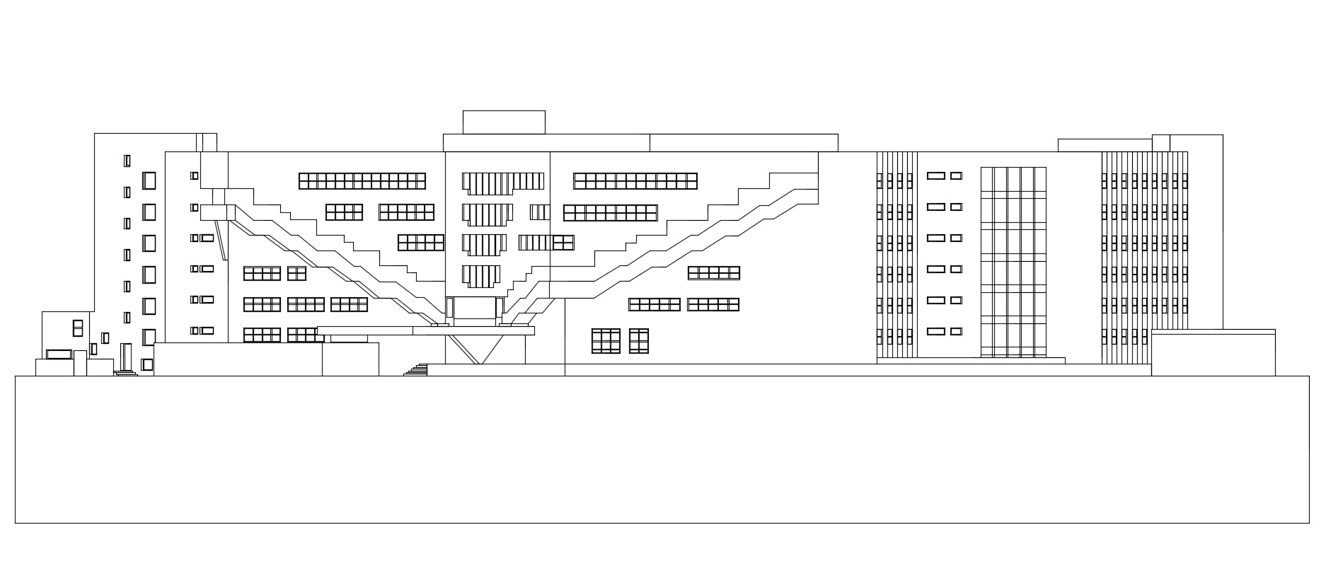 【Famous Architecture Project】MIT Baker-Alvar Aalto-Architectural CAD Drawings