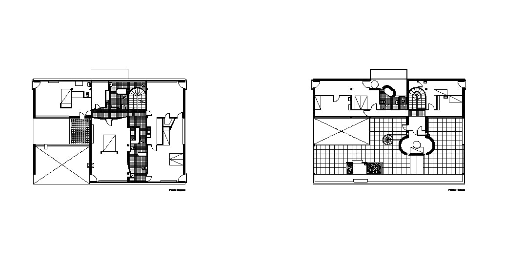 【Famous Architecture Project】Le Corbusier Villa Stein-CAD Drawings