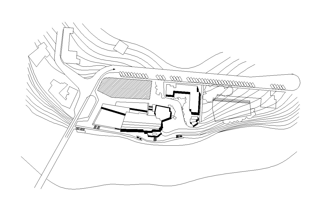 【Famous Architecture Project】Iglesia Riola(Italia) - Alvar Aalto-CAD Drawings