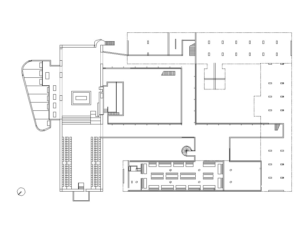 【Famous Architecture Project】Couvent Sainte-Marie de La Tourette - Le Corbusier-CAD Drawings
