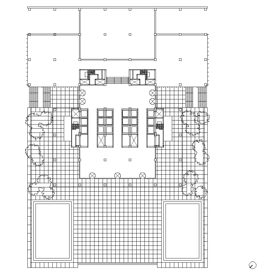 【Famous Architecture Project】Seagram Building-Mies van der Rohe-Architectural CAD Drawings