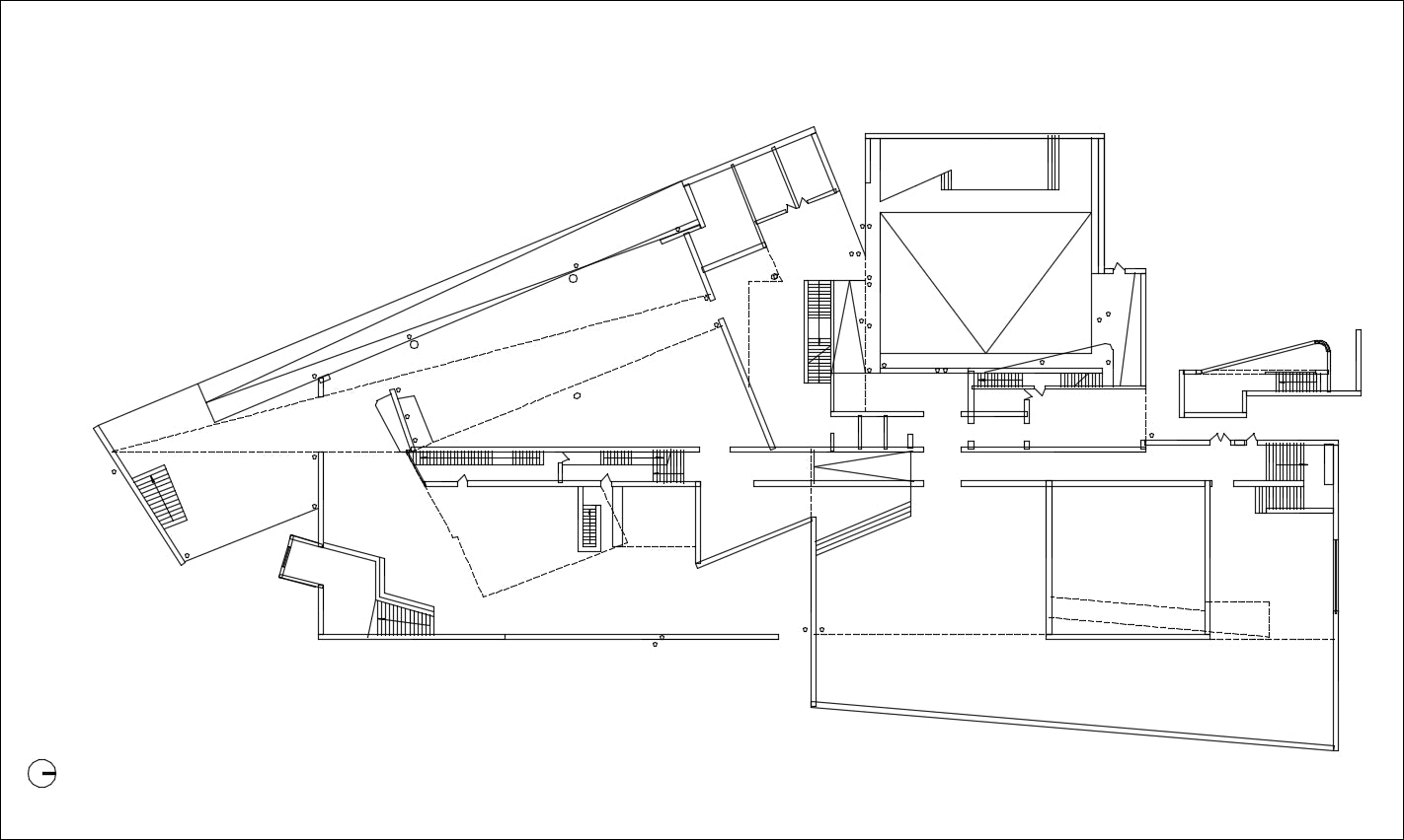 【Famous Architecture Project】Alvaro Siza - Galicia Museum of Contemporary Art-Architectural CAD Drawings