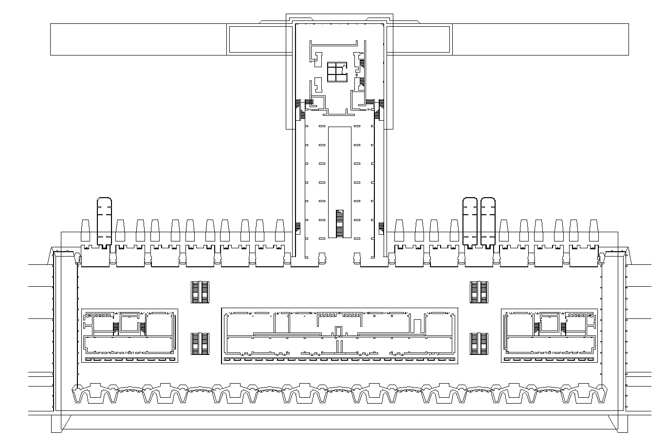 【Famous Architecture Project】Washington Dulles International Airport-CAD Drawings