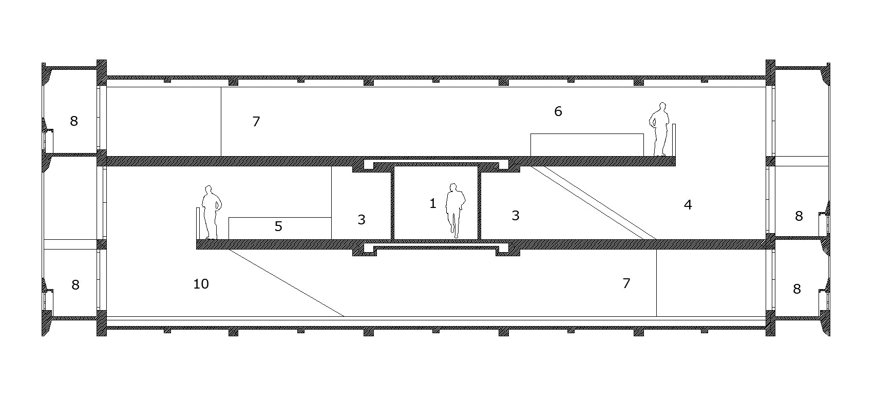 【Famous Architecture Project】Lecorbusier-Housing Unit-Architectural CAD Drawings