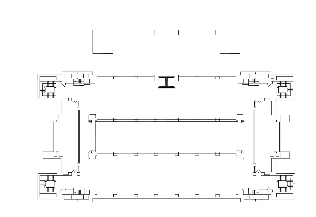 【Famous Architecture Project】Larking BuiIding-Frank Lloyd Wright-Architectural CAD Drawings