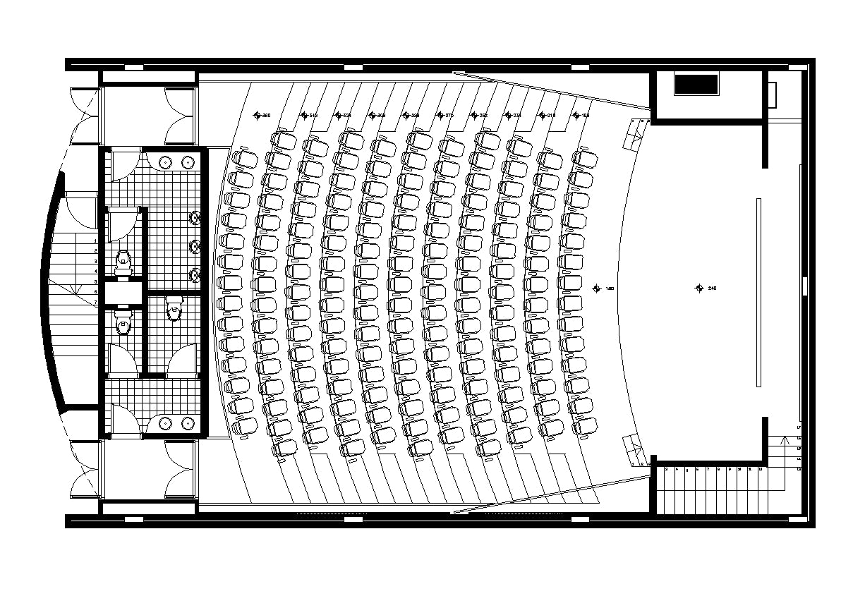 План мест. Auditorium for 250 Seats Plan. Планировка зрительного зала. Зал план. Актовый зал планировка.