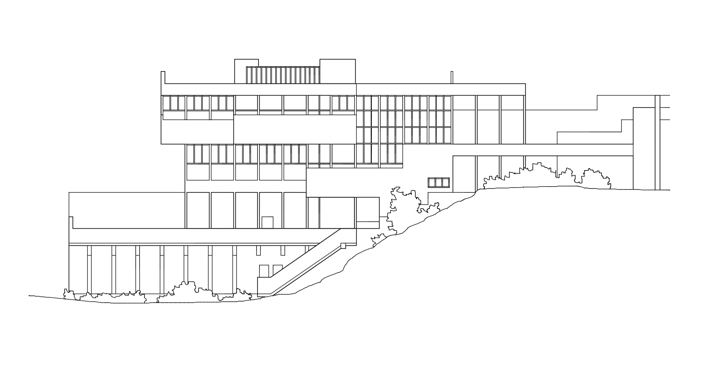 【Famous Architecture Project】Lovell Beach House--Rudolf Schindler-Architectural CAD Drawings