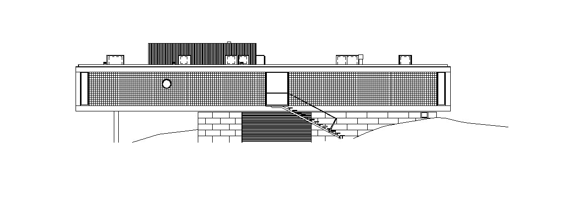 【Famous Architecture Project】House in Cascais-Eduardo Souto de Moura-Architectural CAD Drawings