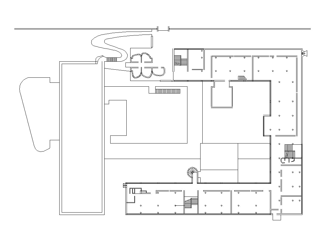 【Famous Architecture Project】Couvent Sainte-Marie de La Tourette - Le Corbusier-CAD Drawings