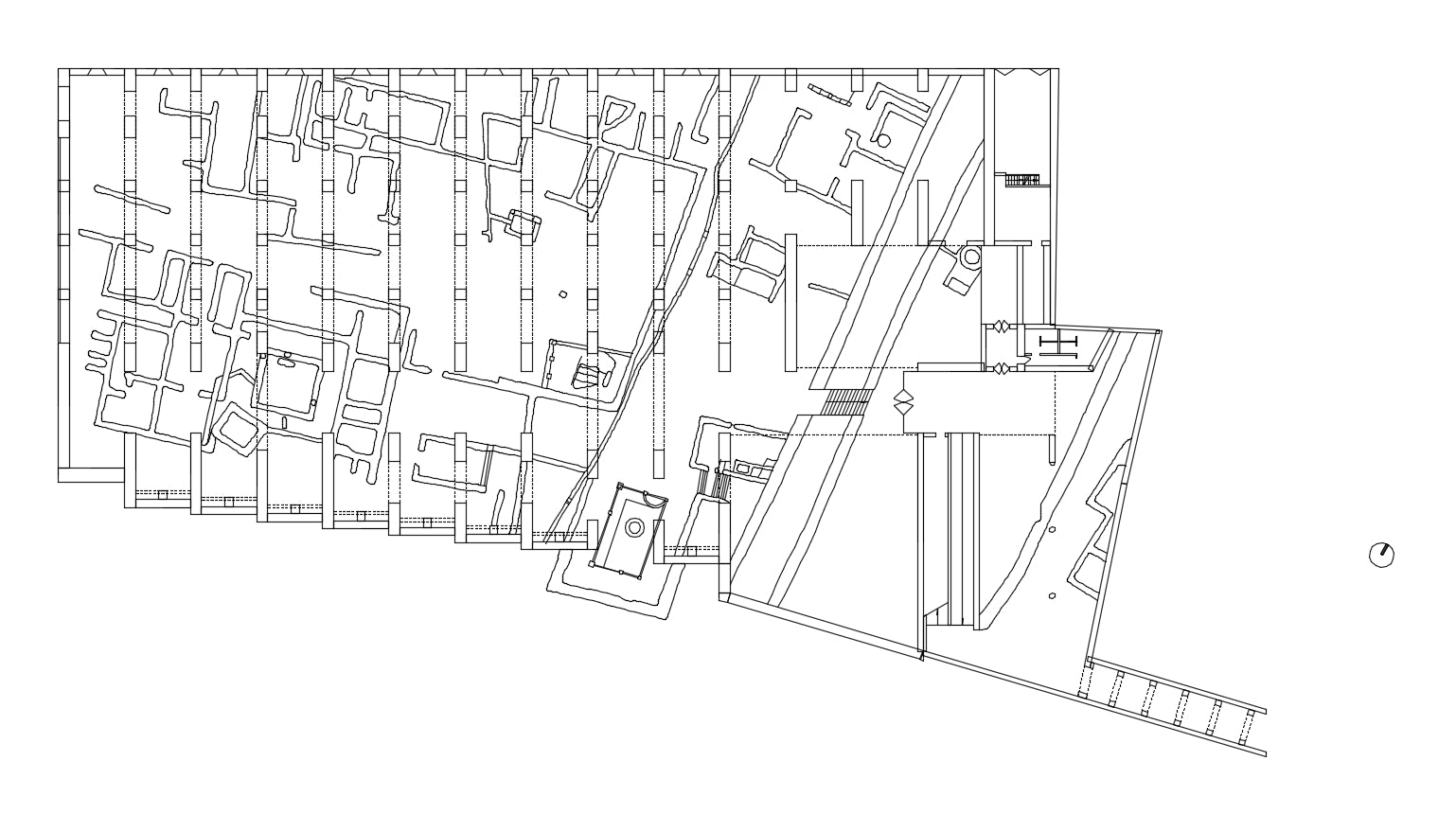 【Famous Architecture Project】Museum of Roman Art-Architectural CAD Drawings